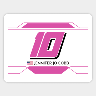 Jennifer Jo Cobb #10 2023 NASCAR Design Sticker